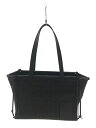 【中古】LOEWE◆トートバッグ/キャンバス/BLK/総柄【バッグ】