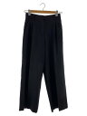 【中古】LOEWE◆2タック/ボトム/34/ウール/ブラック/Q825331X08/少々シワ有【レディースウェア】