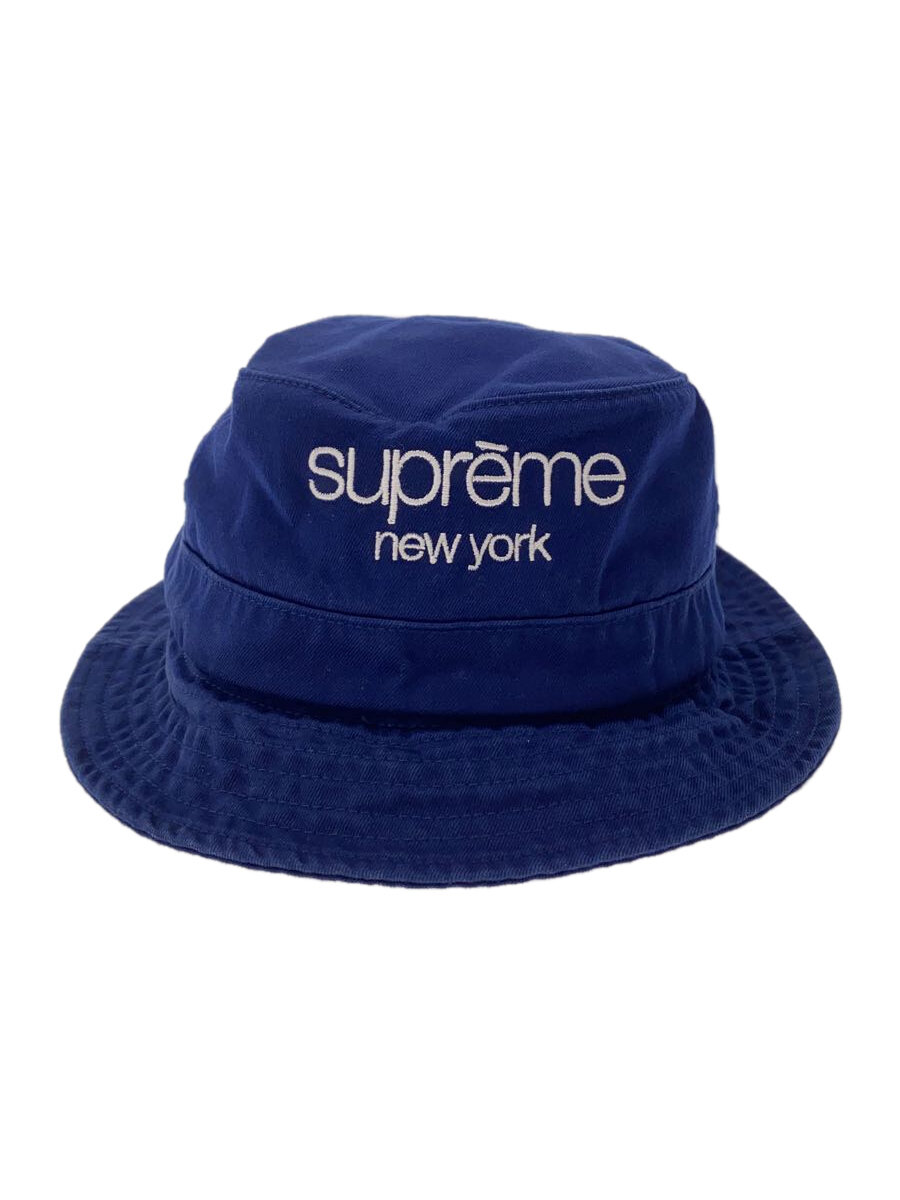 【中古】Supreme◆24ss/ハット/--/コットン/BLU/無地/メンズ【服飾雑貨他】