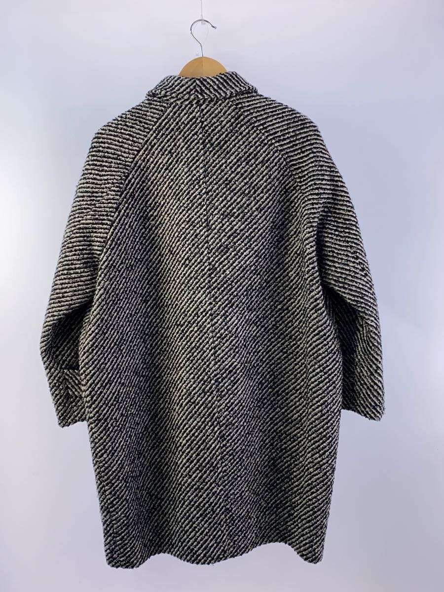 【中古】Mila Owen◆ステンカラーコート/1/ポリエステル/BLK/ストライプ/09WFC245101【レディースウェア】 jumblestore-38679075 2nd STREET 楽天市場店 サンプル画像2