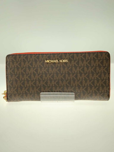 【中古】MICHAEL KORS◆長財布/--/BRW/総柄/レディース/35F8GTVT3b【服飾雑貨他】 【中古】MICHAEL KORS◆長財布/--/BRW/総柄/レディース/35F8GTVT3b【服飾雑貨他】