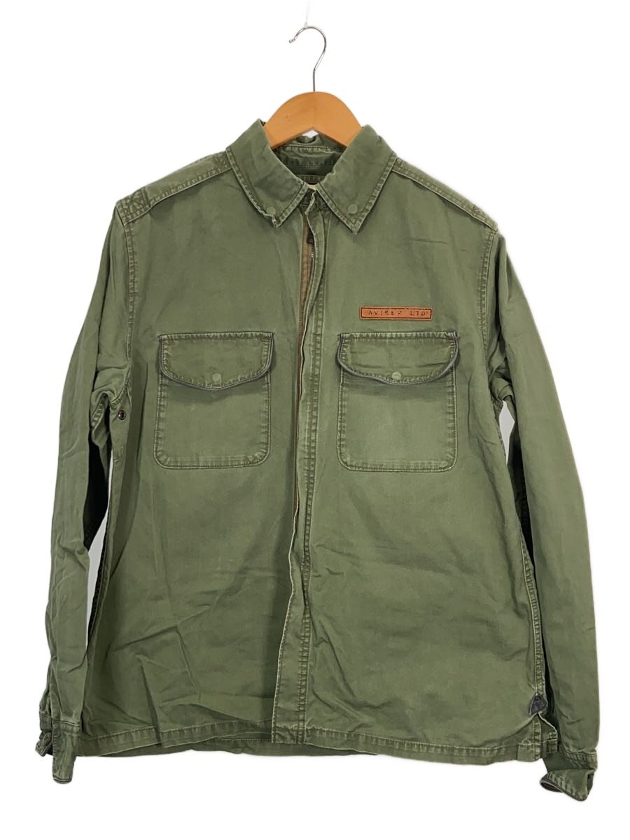 【中古】AVIREX◆フライトジャケット/XL/コットン/KHK/無地/6175071【メンズウェア】