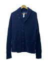 【中古】POLO RALPH LAUREN◆カーディガン(厚手)/S/コットン/NVY//【メンズウェア】