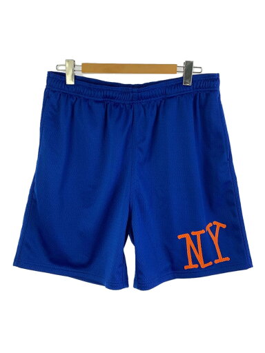 【中古】STUSSY◆MESH SHORT NY/ハーフパンツ/XL/コットン/BLU/無地/112308【メンズウェア】 【中古】STUSSY◆MESH SHORT NY/ハーフパンツ/XL/コットン/BLU/無地/112308【メンズウェア】