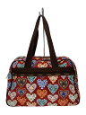 【中古】LESPORTSAC◆トートバッグ/--/RED【バッグ】