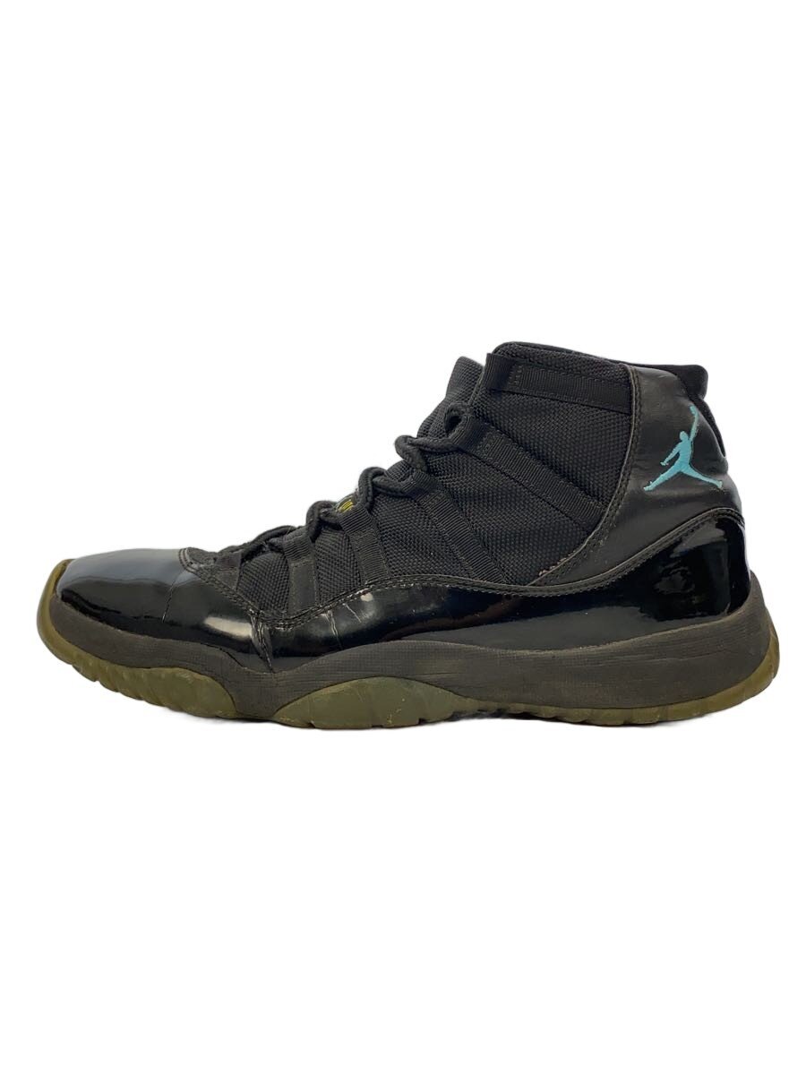 NIKE◆AIR JORDAN 11 RETRO/エアジョーダンレトロ/ブラック/378037-006/28.5cm/BLK