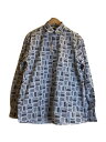 【中古】VTMNTS◆長袖シャツ/M/コットン/WHT/総柄/VL12SH400B//【メンズウェア】(4)
