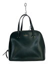 【中古】kate spade new york◆ハンドバッグ/牛革/GRN/wkru5897【バッグ】