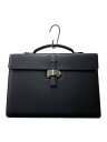 【中古】MONTBLANC◆ブリーフケース/レザー/BLK【バッグ】(4)