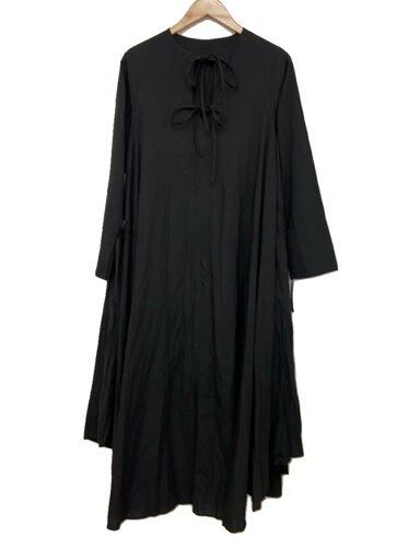 【中古】ETRE TOKYO◆長袖ワンピース/FREE/ポリエステル/BLK/1221630133-0【レディースウェア】 【中古】ETRE TOKYO◆長袖ワンピース/FREE/ポリエステル/BLK/1221630133-0【レディースウェア】