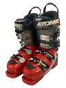 【中古】ATOMIC◆スキーブーツ/25cm/RED【スポーツ】
