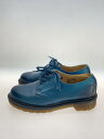 【中古】Dr.Martens◆ローファー/36/BLU/レザー/1461 AW006/左足かかと潰れ【シューズ】