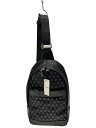 【中古】COACH◆ショルダーバッグ/レザー/BLK/F11267【バッグ】