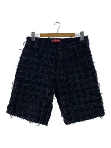 【中古】Supreme◆ショートパンツ/32/コットン/ブラック【メンズウェア】 【中古】Supreme◆ショートパンツ/32/コットン/ブラック【メンズウェア】