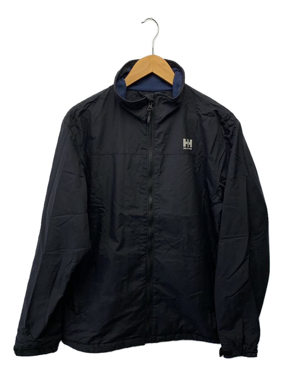 【中古】HELLY HANSEN◆ナイロンジャケット/XL/ナイロン/BLK/HO11757【メンズウェア】