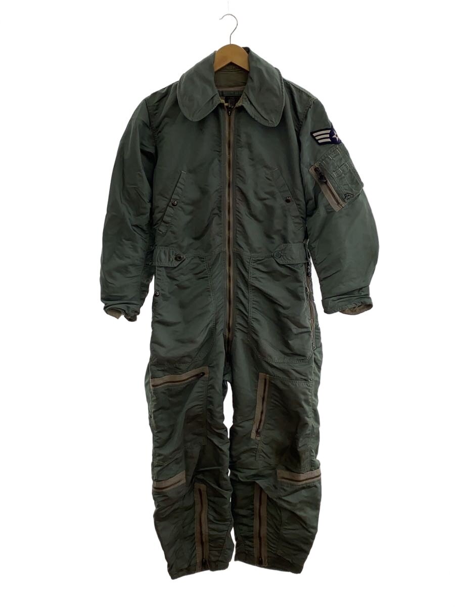 【中古】U.S.AIR FORCE◆オールインワン/M/ナイロン/KHK【メンズウェア】