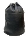 【中古】REN◆REN/巾着/鞄/カバン/リュック/山羊革/BLK/無地/#15/日本製【バッグ】