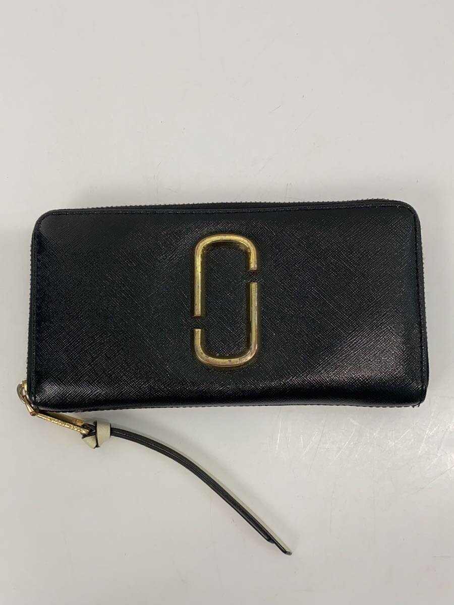 【中古】MARC JACOBS◆長財布/レザー/BLK/レディース/M0014280【服飾雑貨他】