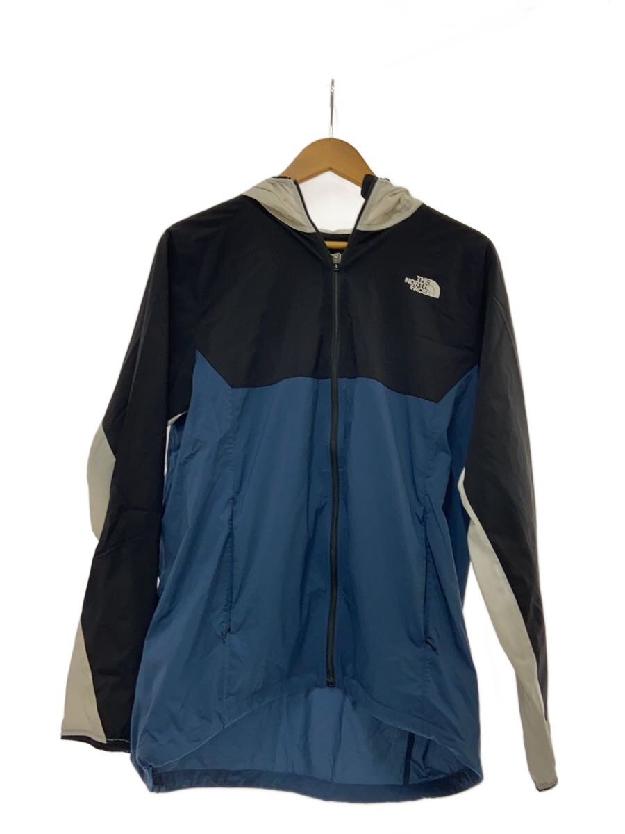 【中古】THE NORTH FACE◆ANYTIME WIND HOODIE_エニータイムウィンドフーディ/L/ナイロン【メンズウェア】