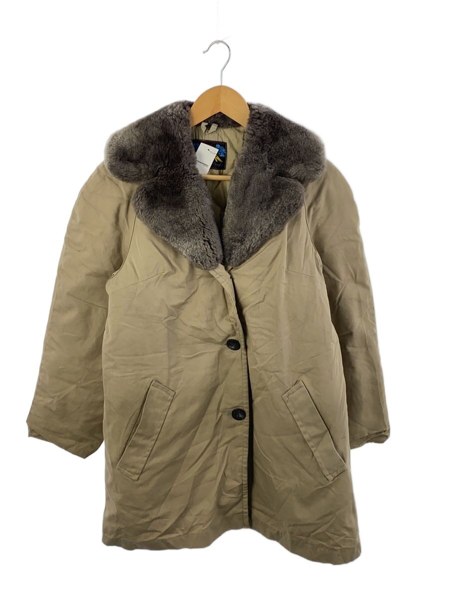 【中古】EDDIE BAUER◆60s～/日の出タグ/ボアデッキジャケット//ジャケット/--/コットン/BEG【メンズウェア】