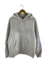 【中古】Supreme◆パーカー/L/コットン/GRY【メンズウェア】