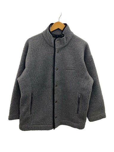 【中古】mont-bell◆フリースジャケット/スナップボタン/S/ポリエステル/GRY/無地【メンズウェア】 【中古】mont-bell◆フリースジャケット/スナップボタン/S/ポリエステル/GRY/無地【メンズウェア】