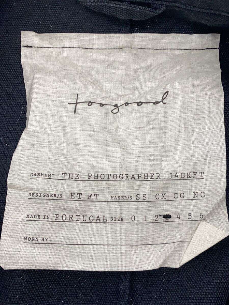 【中古】toogood◆テーラードジャケット/3/コットン/NVY【メンズウェア】