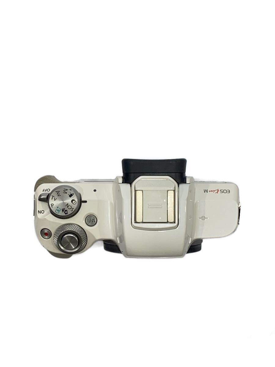 【中古】CANON◆デジタル一眼カメラ EOS Kiss M EF-M15-45 IS STM レンズキット [ホ...