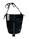 【中古】marimekko◆ショルダーバッグ/--/BLK【バッグ】