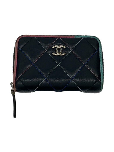 【中古】CHANEL◆財布/フェイクレザー/BLK/総柄/レディース//【服飾雑貨他】 【中古】CHANEL◆財布/フェイクレザー/BLK/総柄/レディース//【服飾雑貨他】