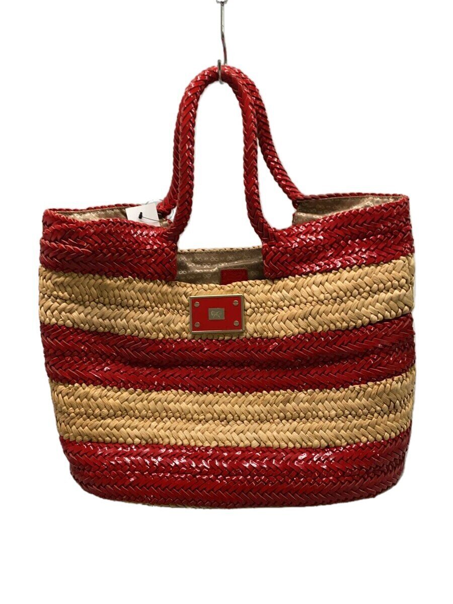 Anya Hindmarch - 【中古】ANYA HINDMARCH◆トートバッグ/--/RED【バッグ】
