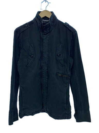 【中古】G-STAR RAW◆ESTES OVER SHIRT L/S /ミリタリージャケット/L/コットン/BLK/無地/70921337【メンズウェア】 【中古】G-STAR RAW◆ESTES OVER SHIRT L/S /ミリタリージャケット/L/コットン/BLK/無地/70921337【メンズウェア】