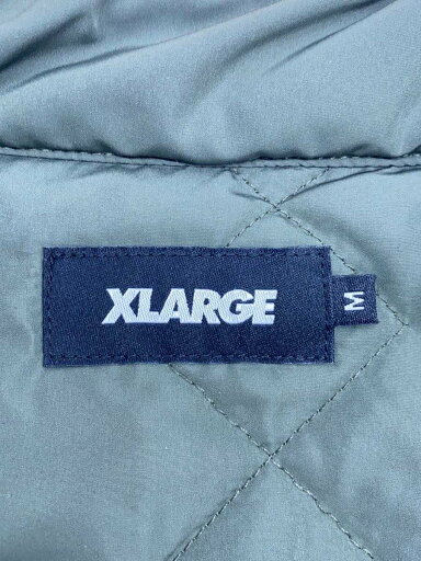 【中古】X-LARGE◆ハーフジップパイピングジャケット//ジャケット/M/ポリエステル/KHK/無地/1012340210【メンズウェア】