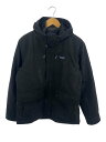 【中古】patagonia◆イスマス・スリーインワン・ジャケット_ブラック/M/ナイロン/BLK/擦れ・汚れあり/内部ボア劣【メンズウェア】
