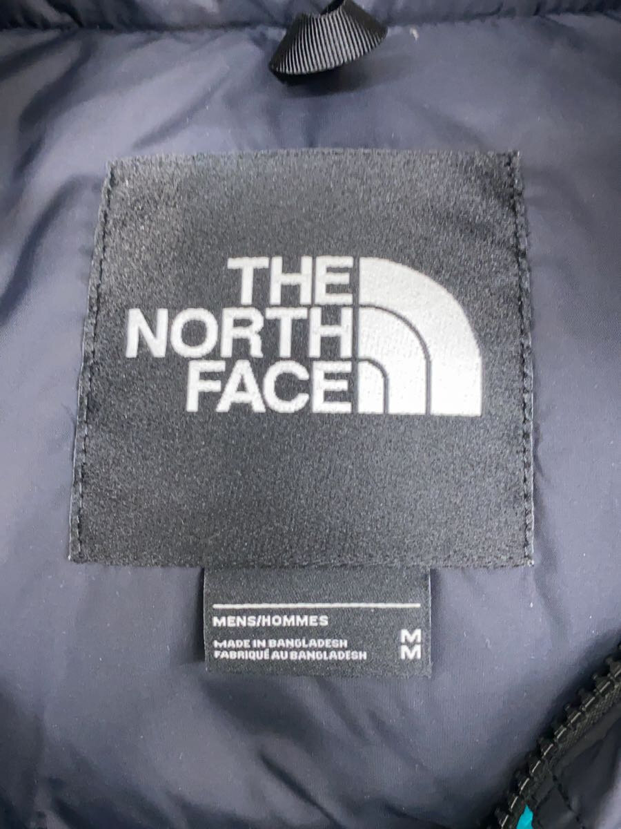 【中古】THE NORTH FACE◆ダウンベスト/M/ナイロン/BLU/無地/NF0A3JQQ【メンズウェア】