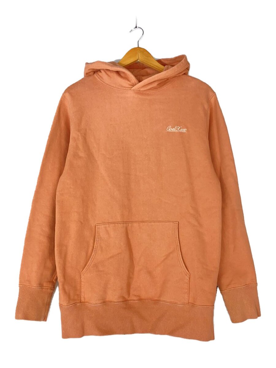 【中古】COEL◆×GOD SELECTION XXX/プルオーバーパーカー/M/コットン/オレンジ/コラボ【メンズウェア】