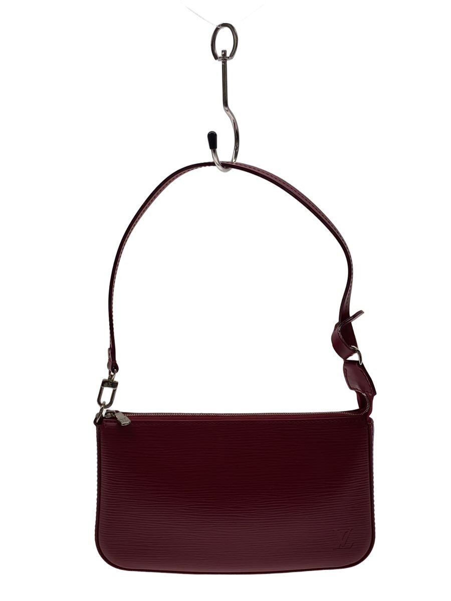 【中古】LOUIS VUITTON◆ポシェット・アクセソワール_エピ/レザー/BRD/無地//【バッグ】