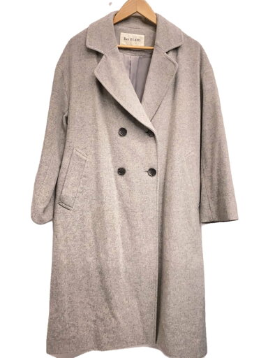 【中古】RAY BEAMS◆コート/--/ウール/GRY//【レディースウェア】 【中古】RAY BEAMS◆コート/--/ウール/GRY//【レディースウェア】