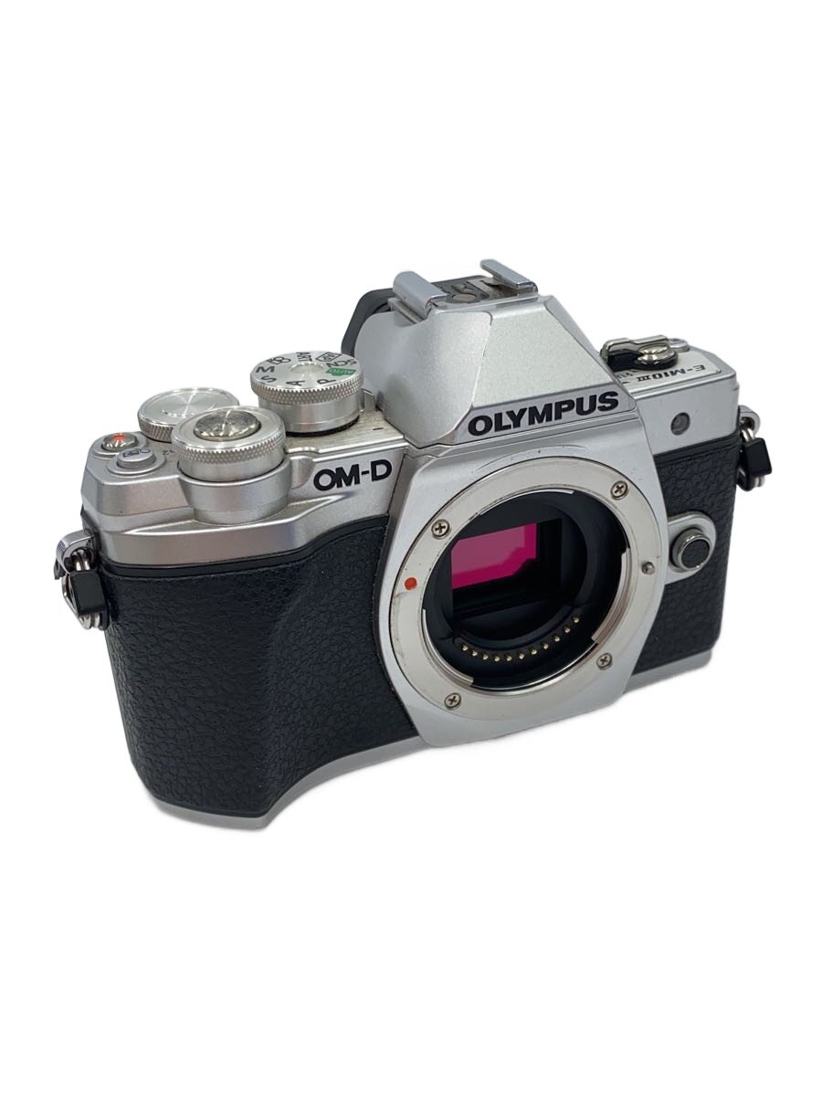 【中古】OM SYSTEM(OLYMPUS)◆デジタル一眼カメラ OM-D E-M10 Mark III EZダブルズームキット [ブラック]【カメラ】