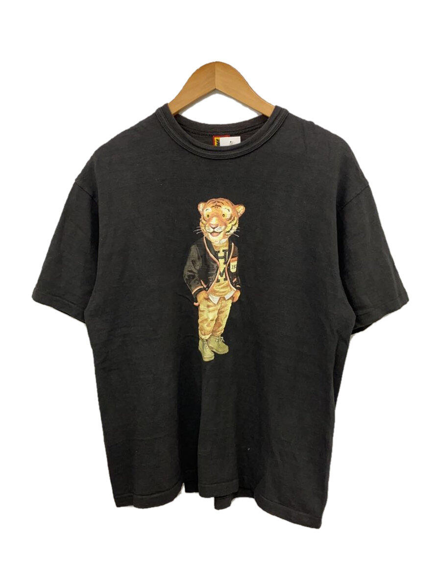 【中古】HUMAN MADE◆Tシャツ/L/コットン/BLK/アニマル/GRAPHIC T-SHIRT #4【メンズウェア】