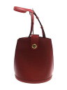 【中古】LOUIS VUITTON◆クリュニー_エピ_RED/レザー/RED//【バッグ】