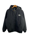 【中古】THE NORTH FACE◆YAKKIN JACKET_ヤッキンジャケット/XL/ナイロン/BLK/無地【メンズウェア】(4)