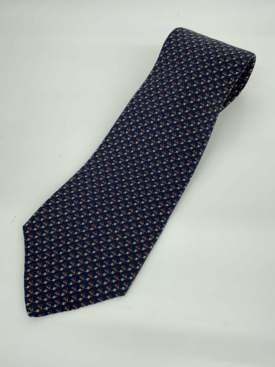 【中古】Christian Dior◆ネクタイ/シルク/NVY/メンズ//【服飾雑貨他】