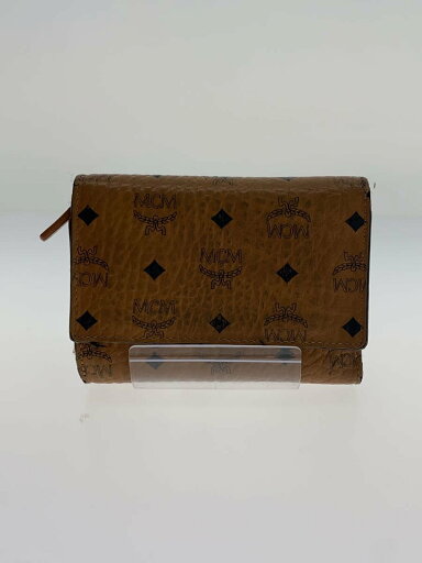 【中古】MCM◆3つ折り財布/レザー/CML/メンズ/MYS8SVI83CO001【服飾雑貨他】 【中古】MCM◆3つ折り財布/レザー/CML/メンズ/MYS8SVI83CO001【服飾雑貨他】