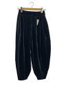 【中古】TENNE HANDCRAFTED MODERN/3 tuck wide pants Velvet/ボトム/2/ブラ//【レディースウェア】