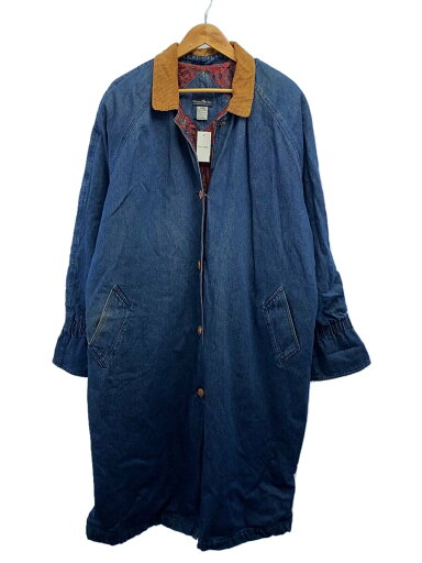 【中古】Hunters run/コート/--/デニム/インディゴ/ペーズリー【メンズウェア】 【中古】Hunters run/コート/--/デニム/インディゴ/ペーズリー【メンズウェア】