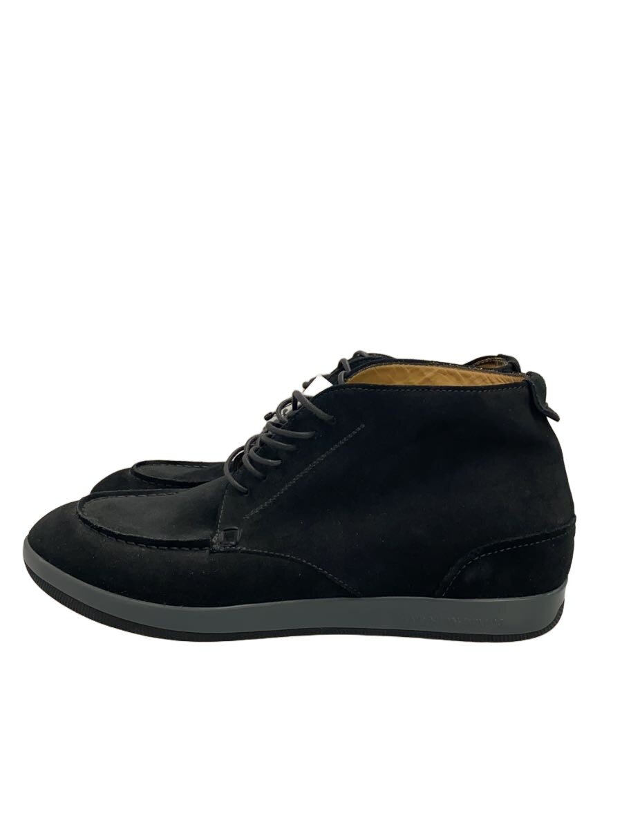 【中古】EMPORIO ARMANI◆チャッカブーツ/US8/ブラック/スウェード/X4M359【シューズ】