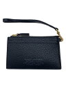 【中古】MARC JACOBS◆The Top Zip Coin Card Case/ブラック/S125L01RE22【服飾雑貨他】