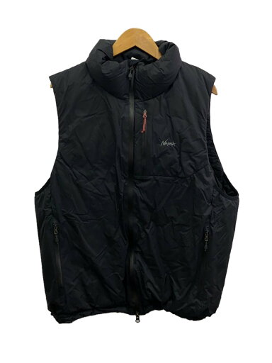 【中古】NANGA◆AURORA TEX STAND COLLAR DOWN VEST/L/BLK/ND2441-1N010-A【メンズウェア】 【中古】NANGA◆AURORA TEX STAND COLLAR DOWN VEST/L/BLK/ND2441-1N010-A【メンズウェア】