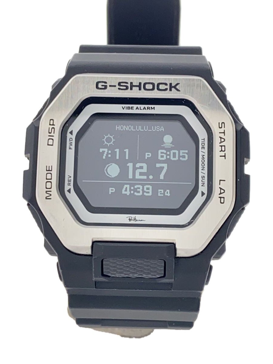 Other - 【中古】CASIO◆クォーツ腕時計/デジタル/ラバー/BLK/BLK/GBX-100【服飾雑貨他】
